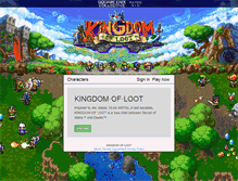 Tablet Screenshot of kingdom-of-loot.com